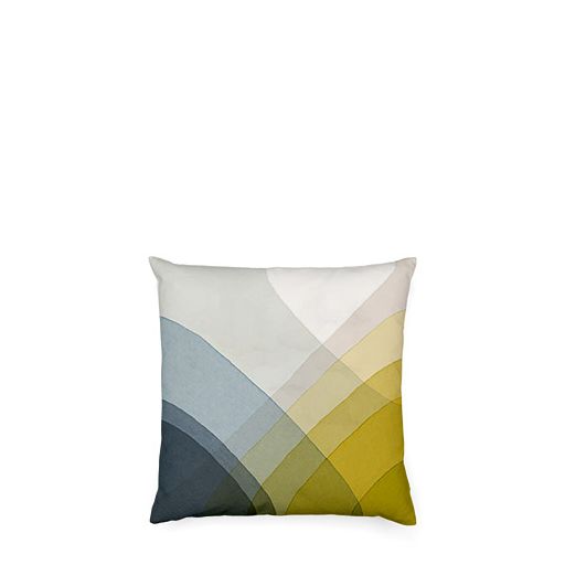 Herringbone pillow, yellow