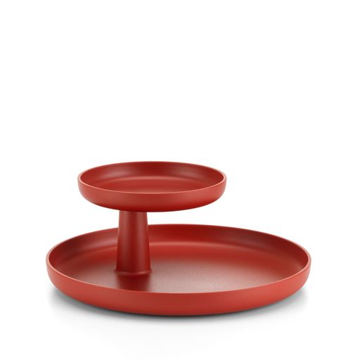 Rotary Tray, dark brick