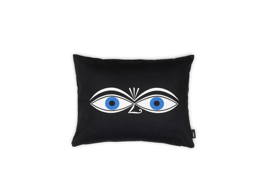 Graphic Print Pillow, Eyes