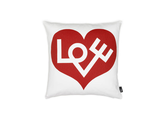 Graphic Print Pillow, Love Heart