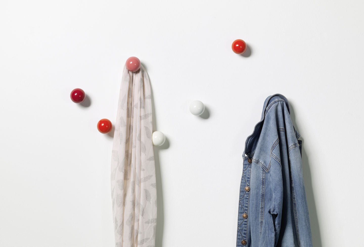 Coat Dot set red