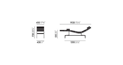 soft pad chaise ES 106