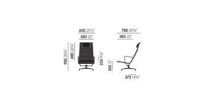 Aluminium Chairs EA 117/118/119 – Work