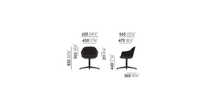 Softshell Chair four-star base