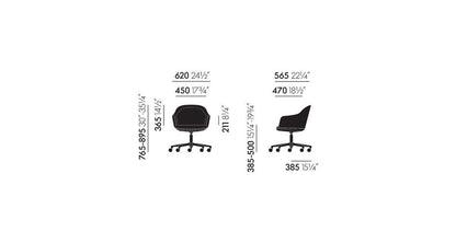 Softshell Chair five-star base