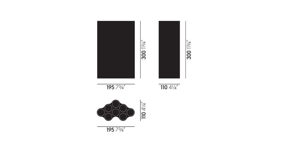 Nuage large Light Silver
