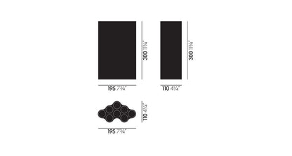 Nuage large Light Silver