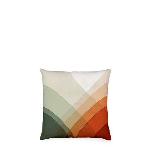 Herringbone pillow, olive