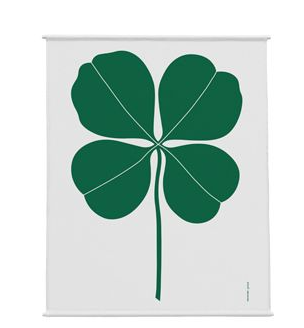 Environmental Wall Hanging Four Leaf Clover