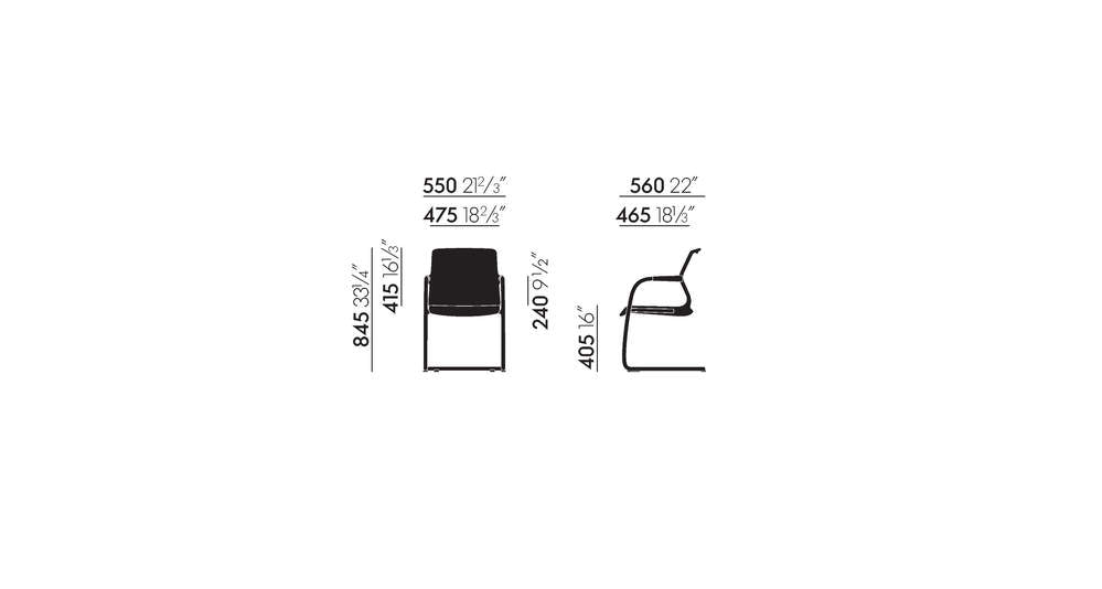 Unix Chair Cantilever