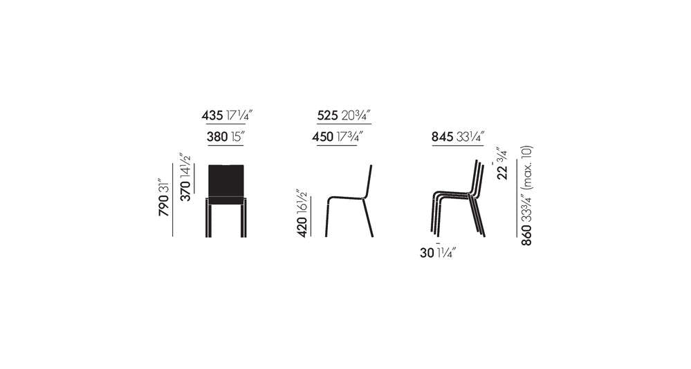.03 Four-legged chair
