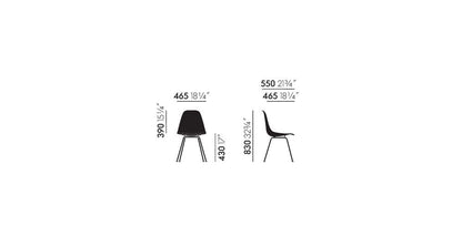 plastic side chair RE DSX