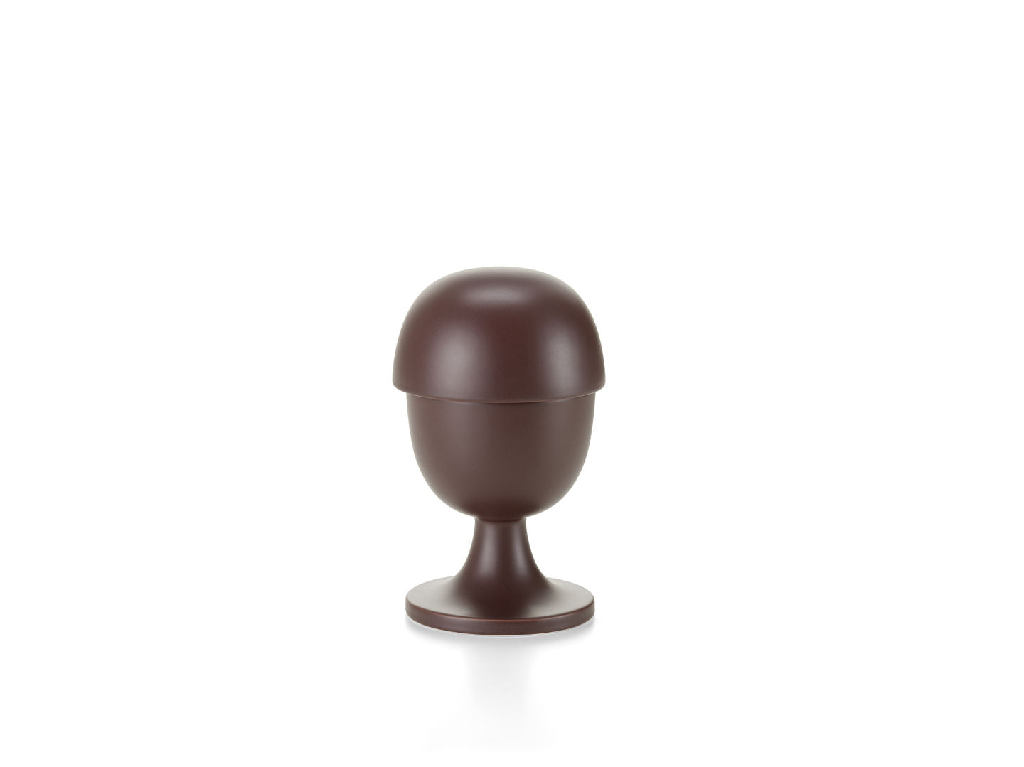 Ceramic Container No.3, dark aubergine