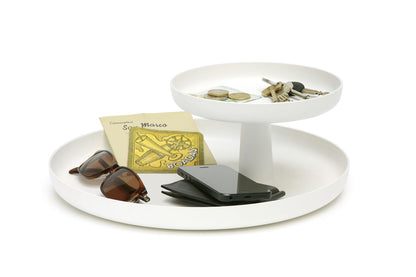 Rotary Tray, White
