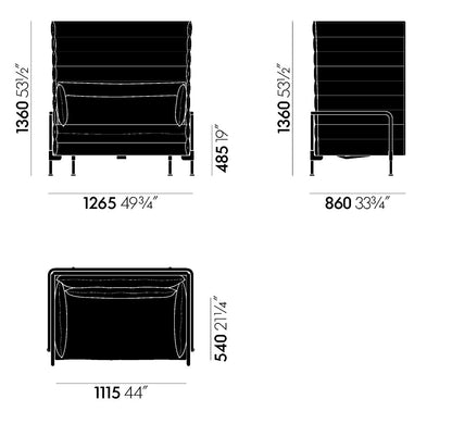 Alcove Love Seat