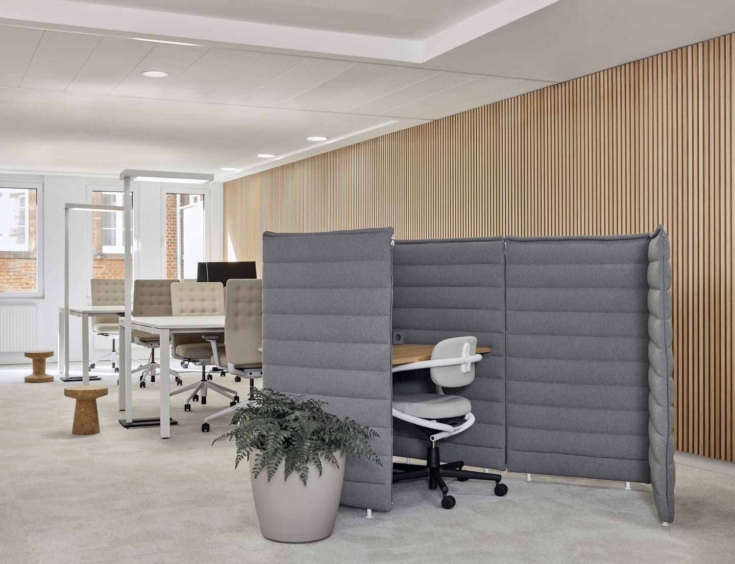 Alcove Highback Workstation