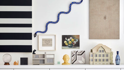 Metal Wall Relief Snake