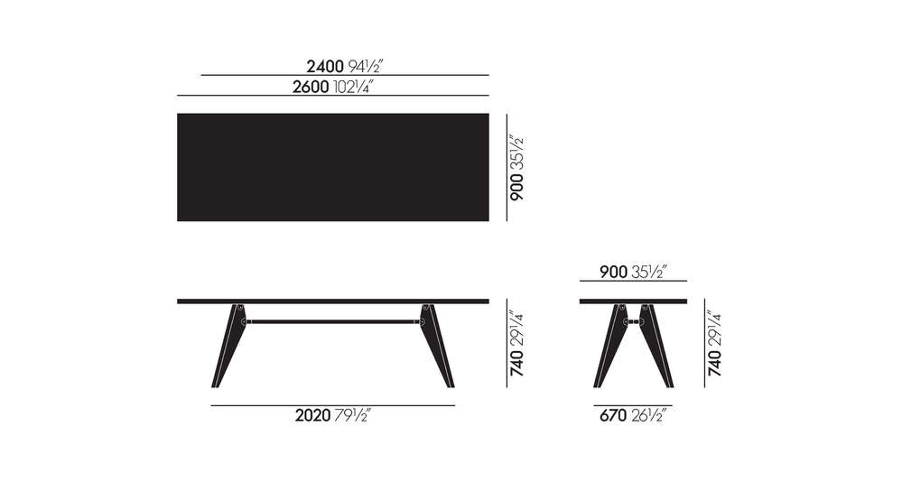 Table S.A.M Bois