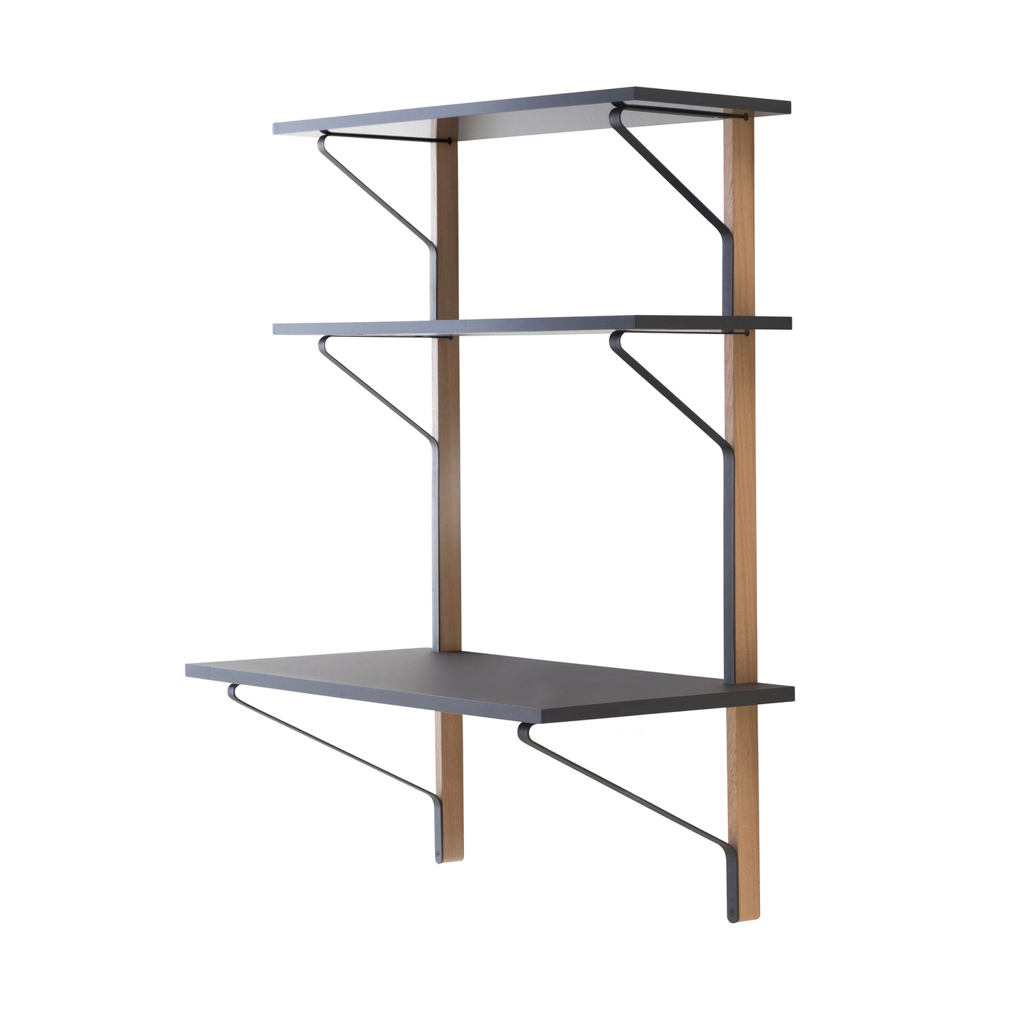 Kaari Wall Shelf with Desk REB 013