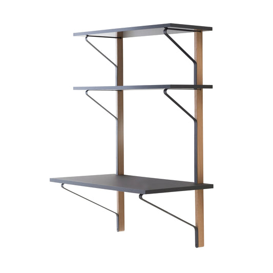 Kaari Wall Shelf with Desk REB 013
