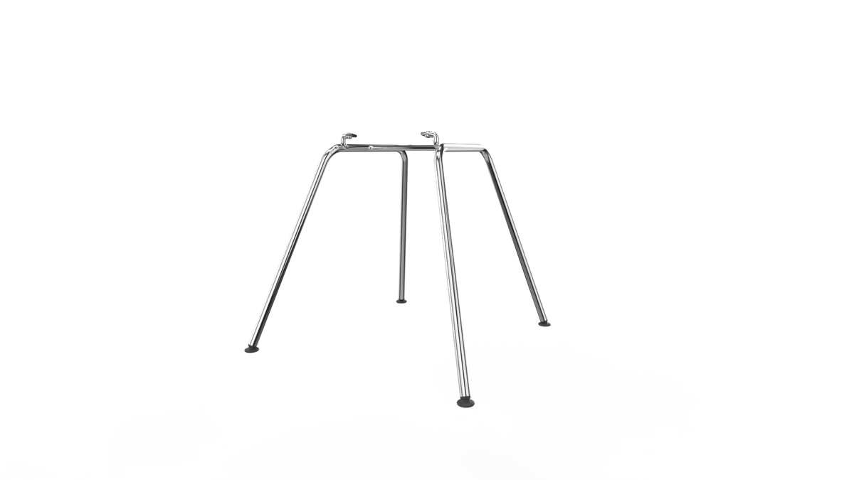 Eames Plastic Side Chair Base DSX CHROMED