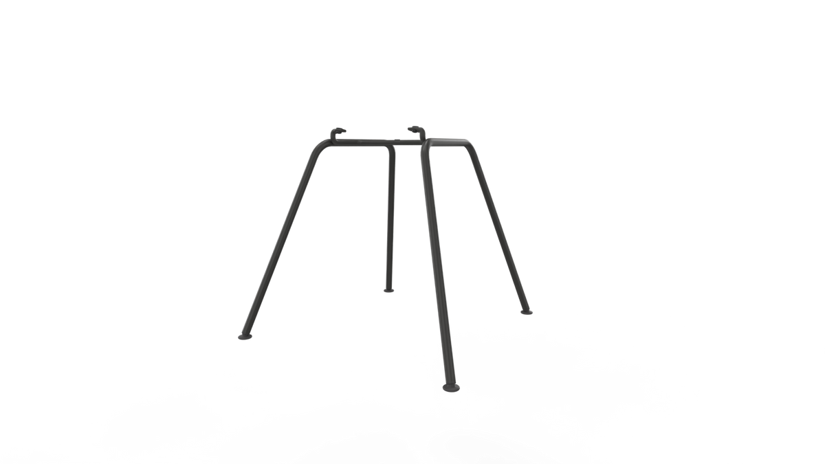 Eames Plastic Side Chair Base DSX BLACK