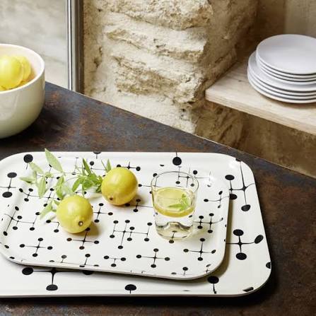 Classic Tray, medium Dot Pattern